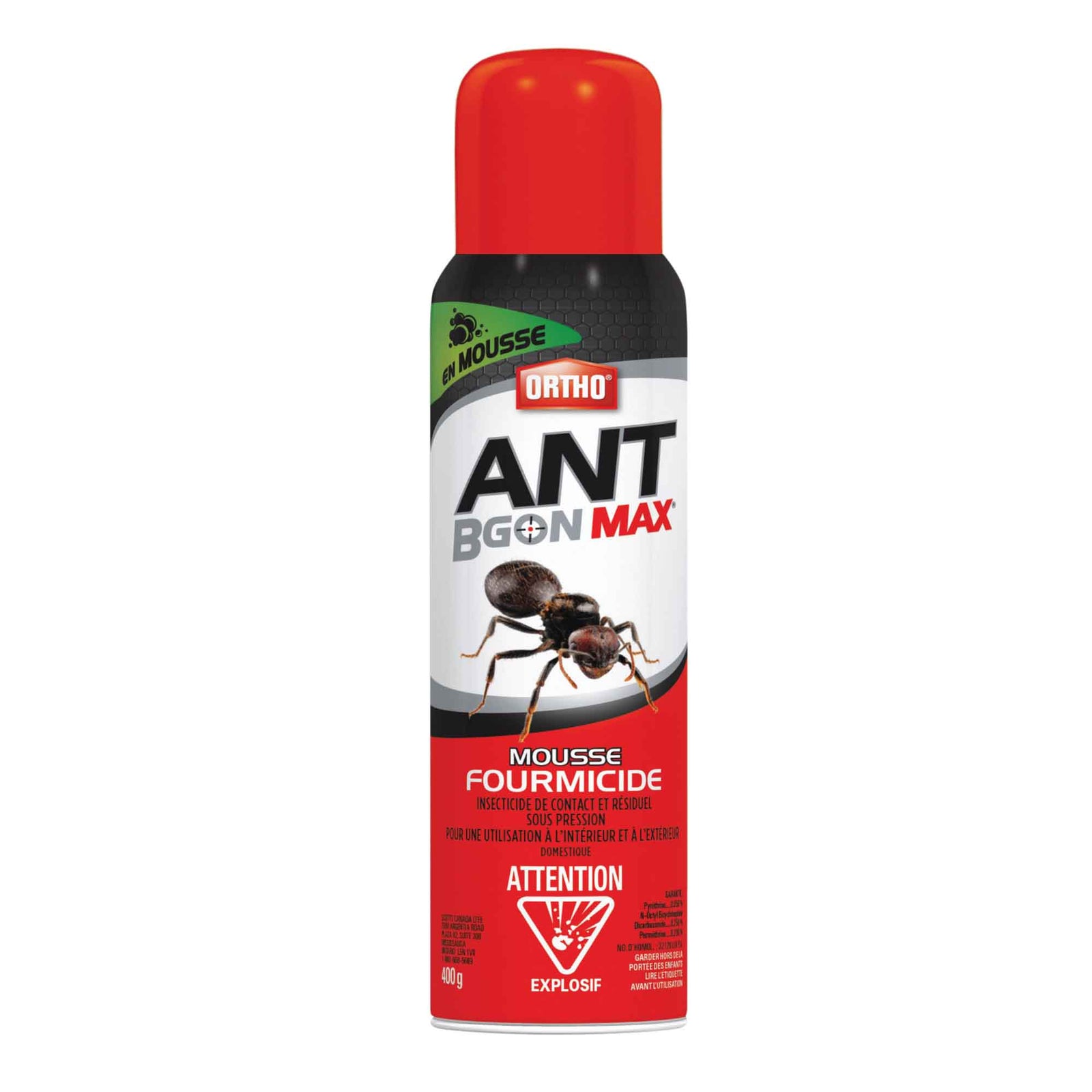 Destructeur de fourmis en mousse  Ant BGon Max, 400 G