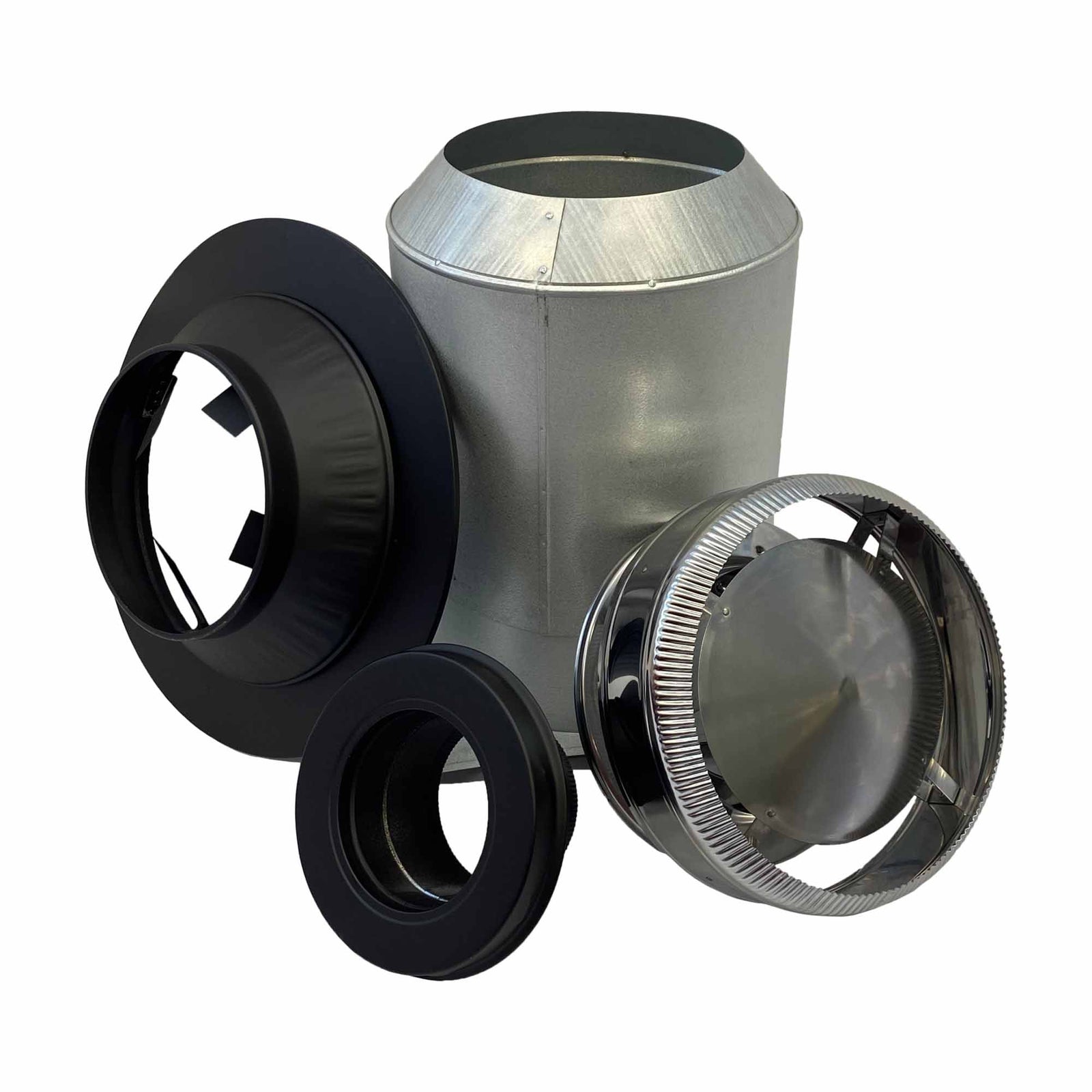  Support de plafond décoratif, pour cheminée de 6''