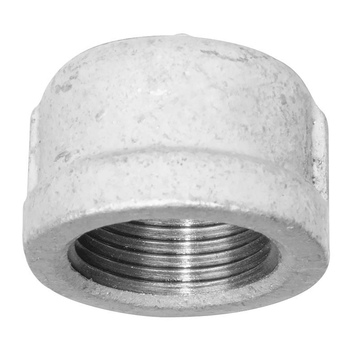 Raccord capuchon en fonte galvanisée, 1/2"