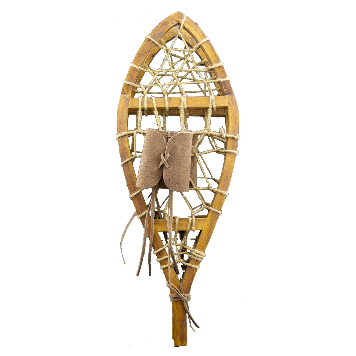 Décoration de raquette en bois naturel, 18-1/2"