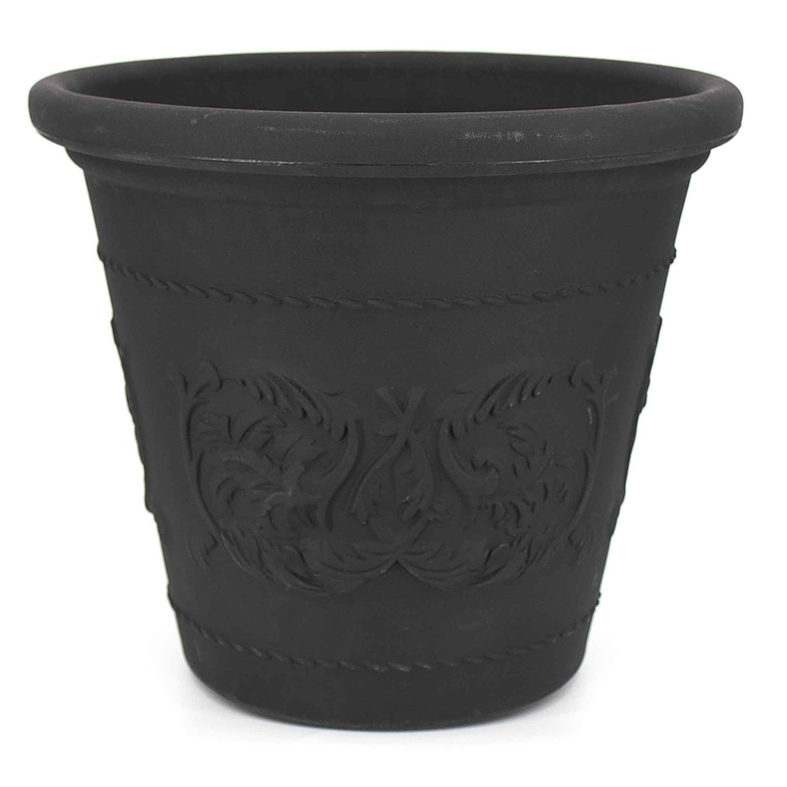 Jardinière Roto English noir mat, 20''