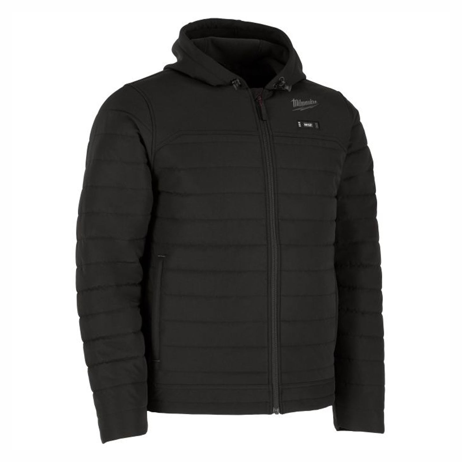 Veste chauffante matelassée M12 Axis, moyen (noir)