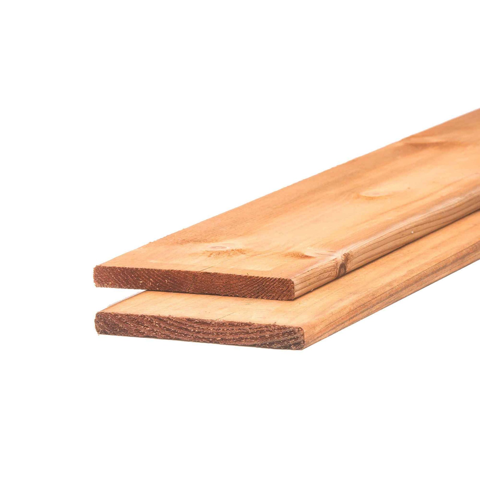 Bois traité brun de Première Qualité, 1" x 8" x 12'