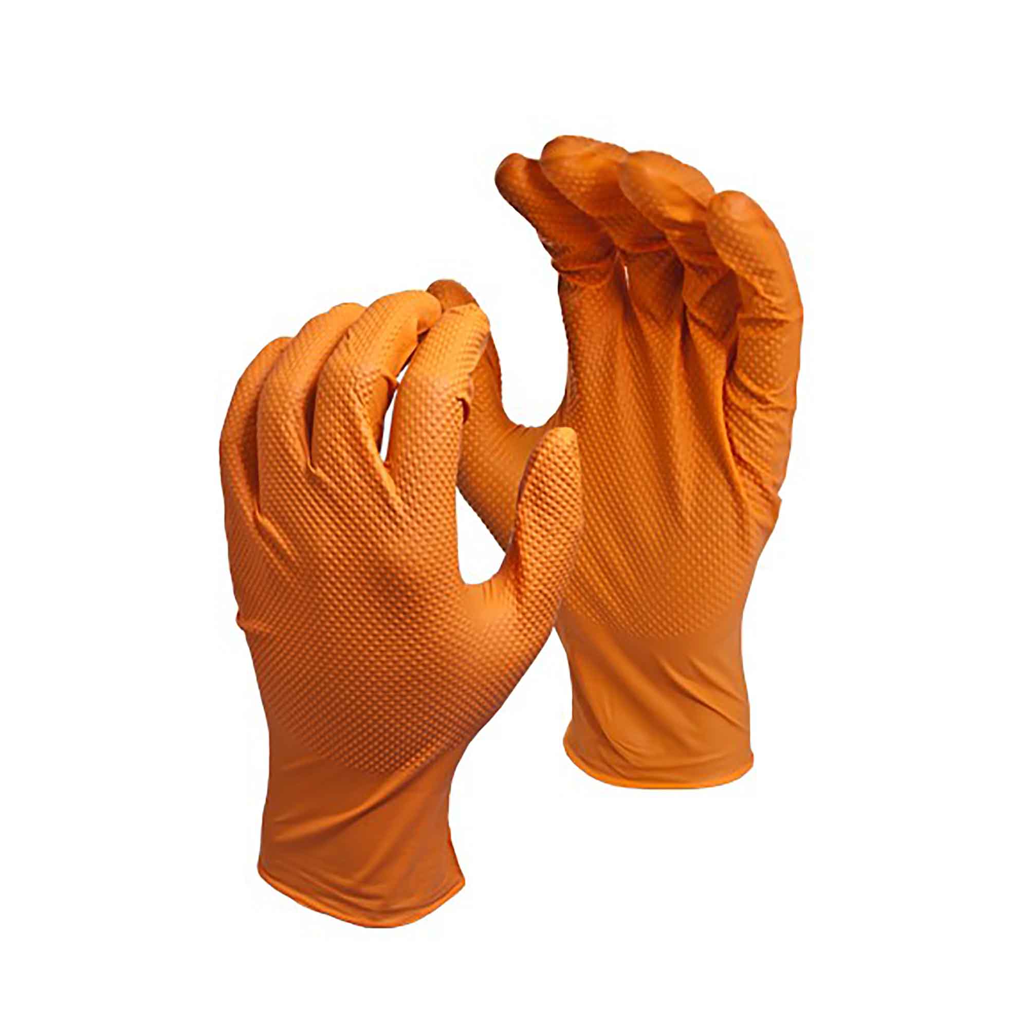 Gants jetables en latex de 6 mil Green Monkey, grand (50 unités)