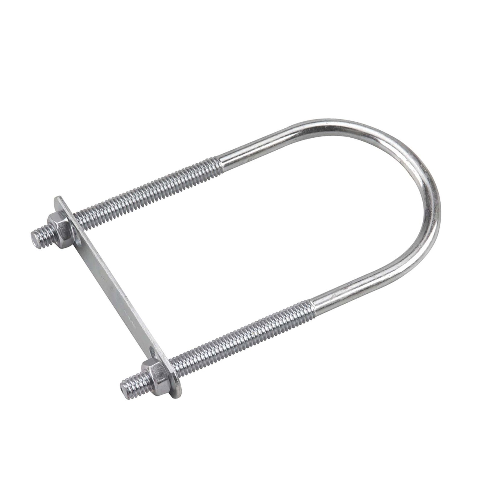 Boulon en forme de U avec plaque et écrous hexagonaux, 5-3/16''