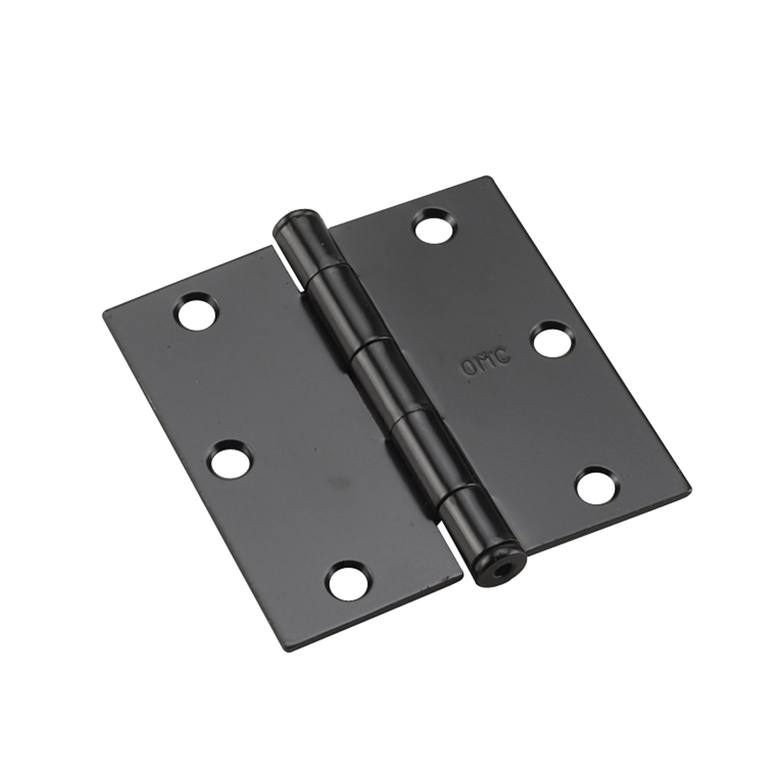 Penture à mortaiser noire de 3-1/2'', boite de 2 unités