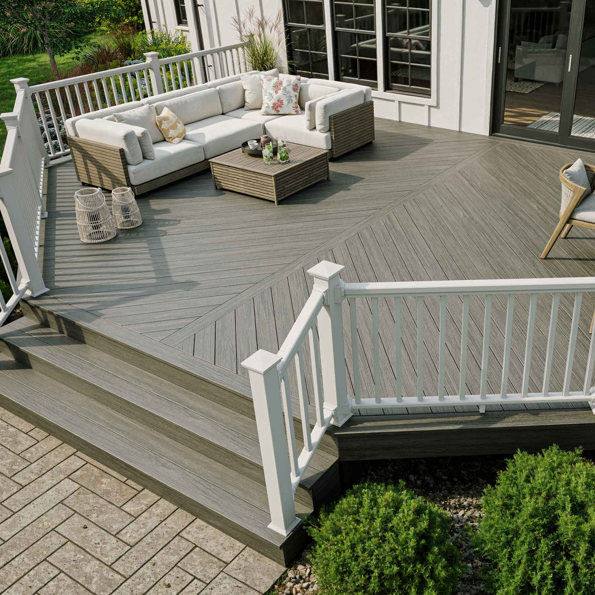 Planche de composite solide Summit Glacier, 7/8" x 5-1/2" x 20'