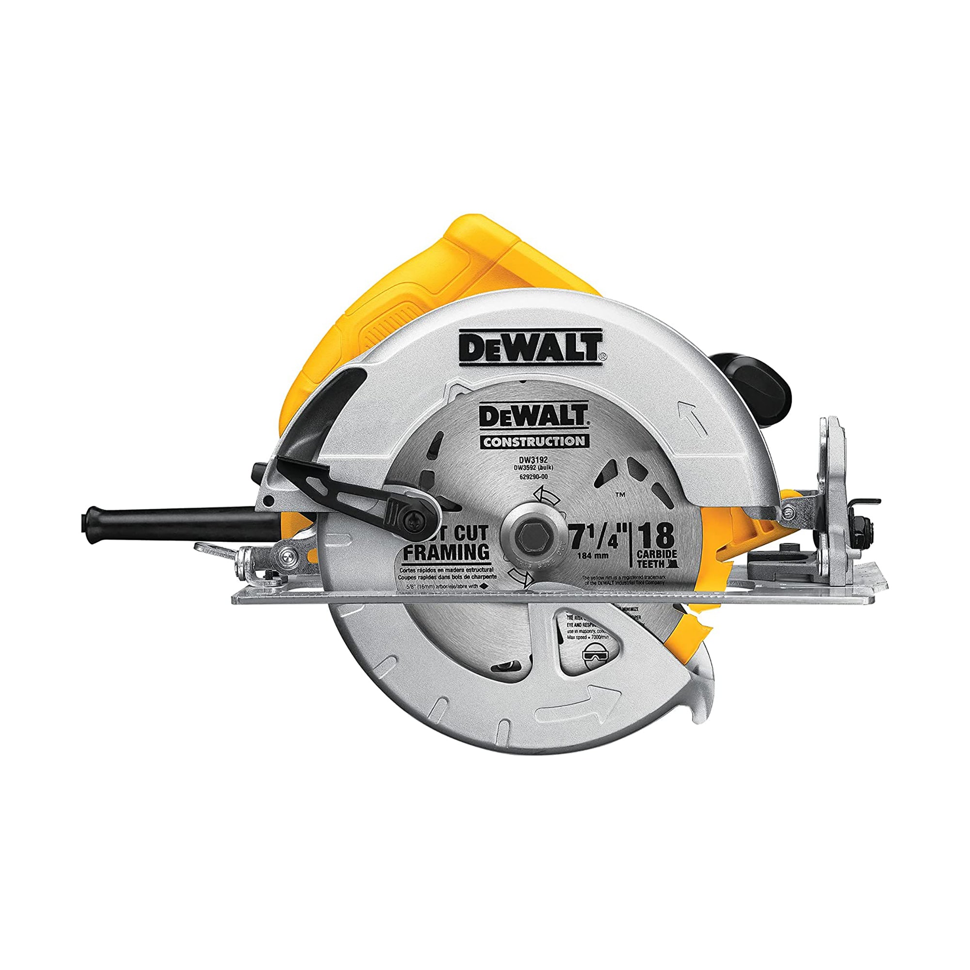 Scie circulaire DEWALT 7 1/4"  