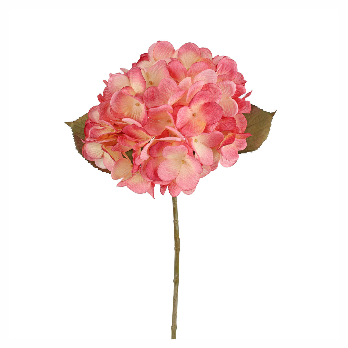 Tige d’hortensia artificiel, 26,37" (rose)