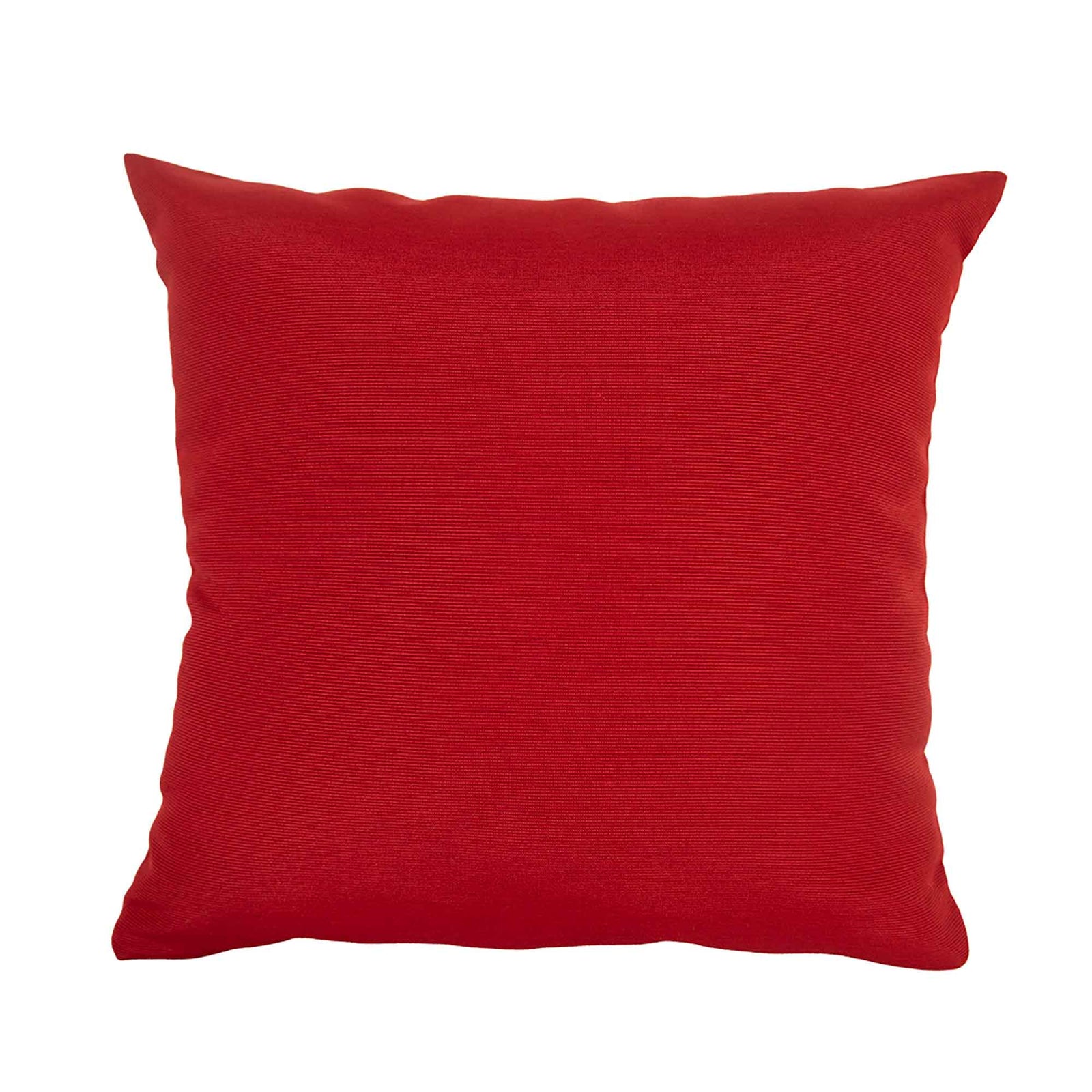 Coussin d'extérieur de 16'' x 16'', rouge