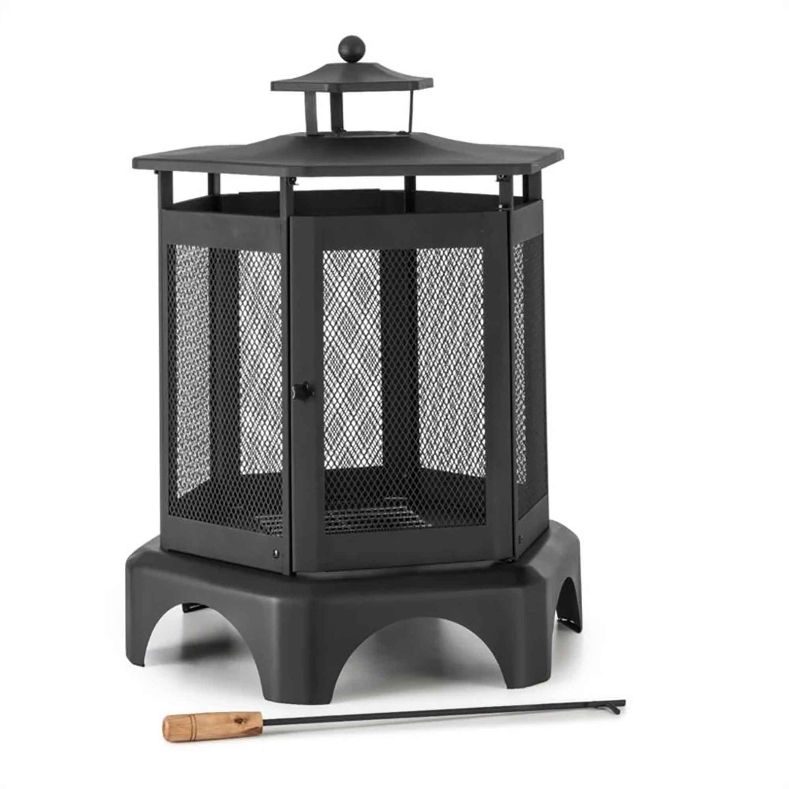 Foyer d'extérieur Hexagonal Phyra, 27'' x 35''