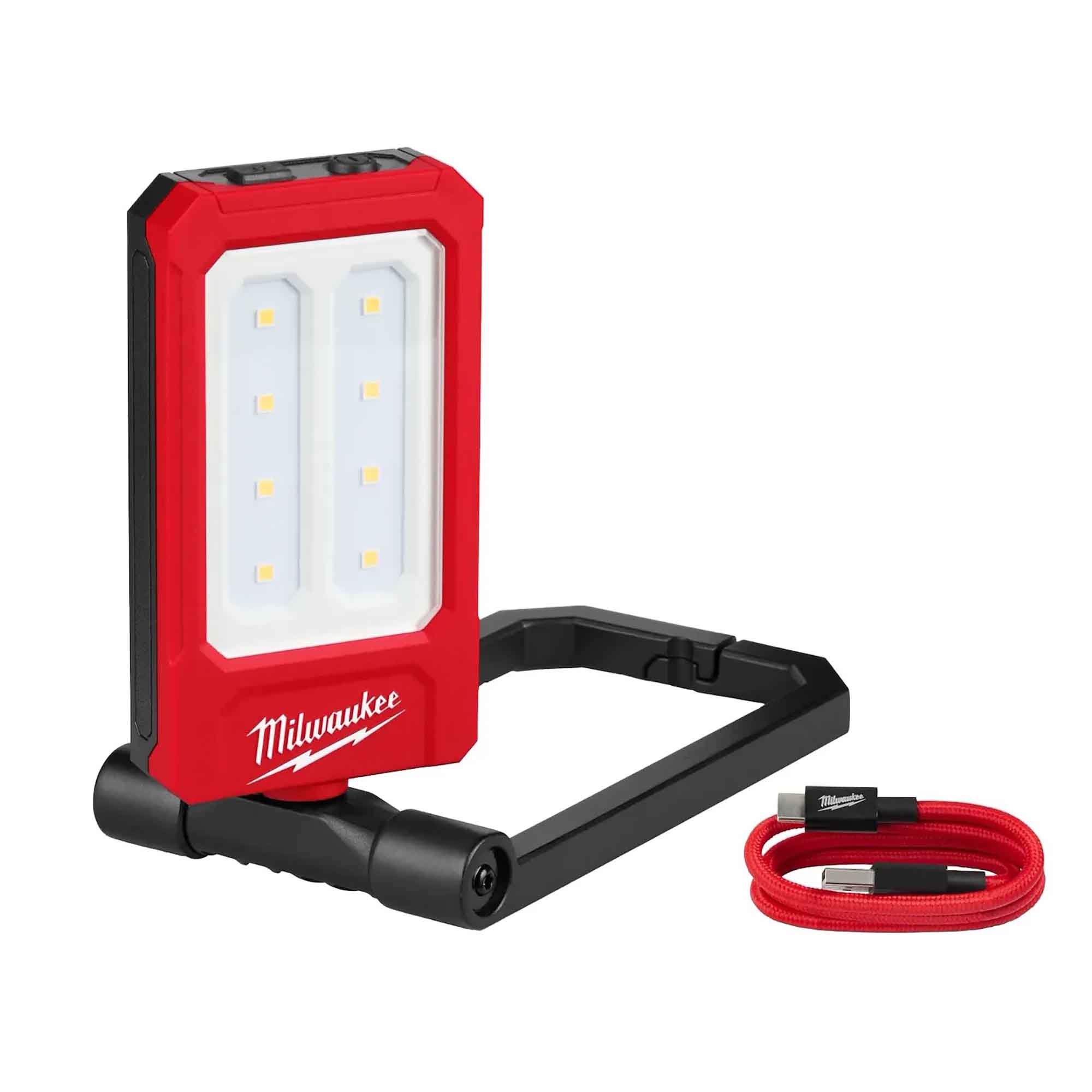 Lampe de travail magnétique rechargeable à profil bas, 500 lm