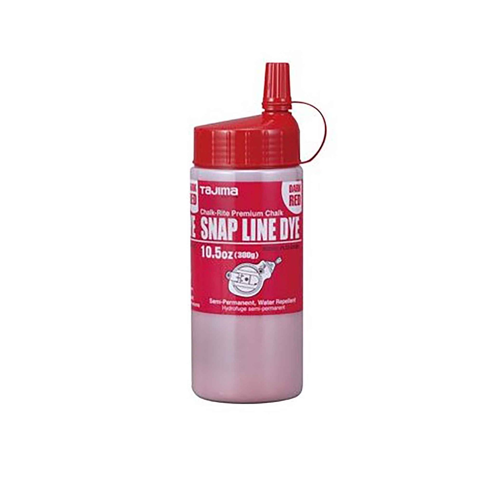 Craie de marquage Snap Line Dye, 300 g / 10.5 oz (rouge foncé)
