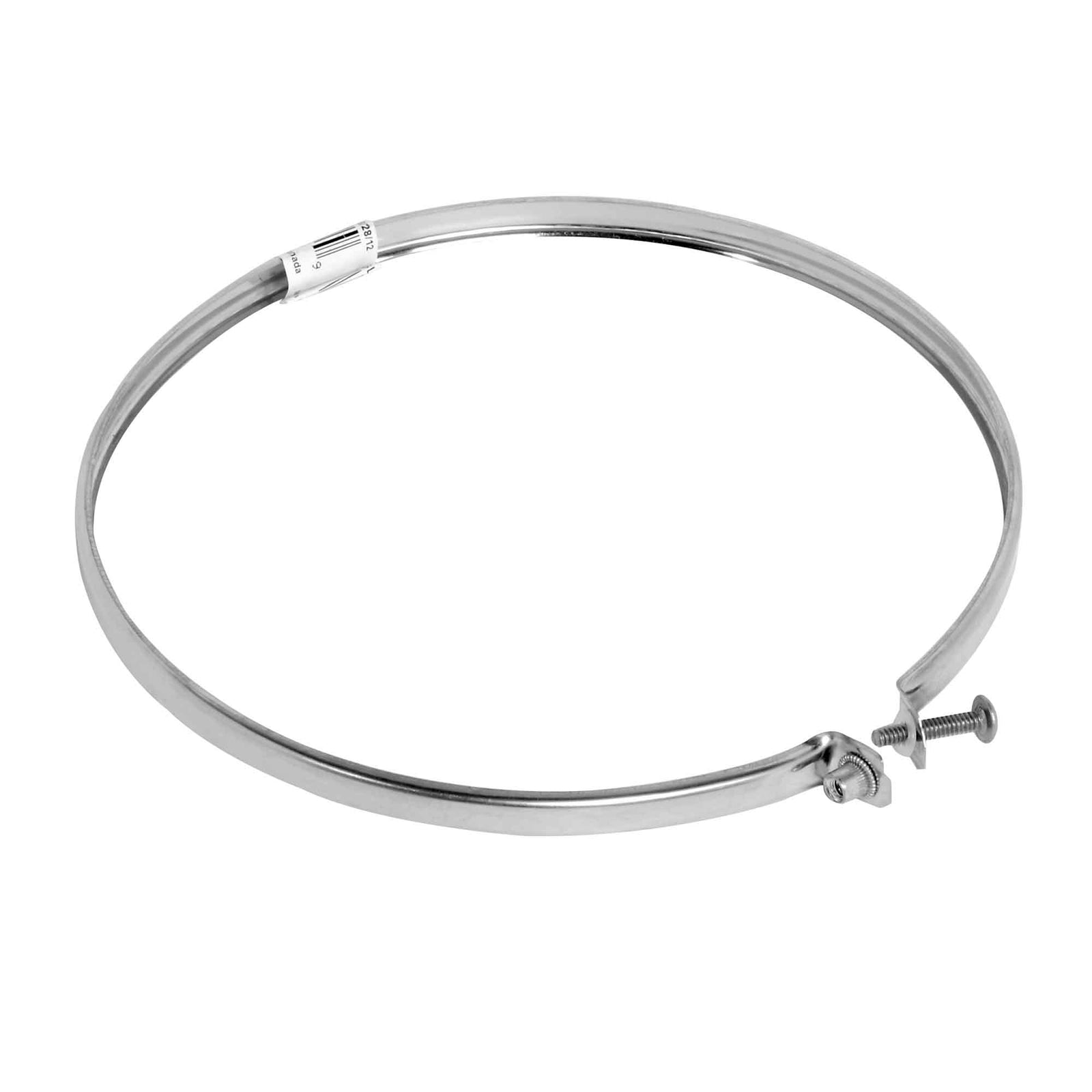 Collier de fixation en acier inoxydable, pour cheminée de 6"