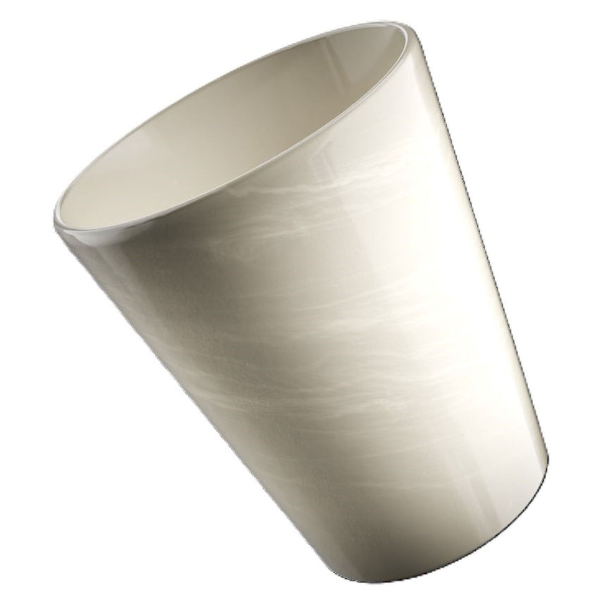 Pot pour orchidée Calypso, 5'' (blanc marbré)