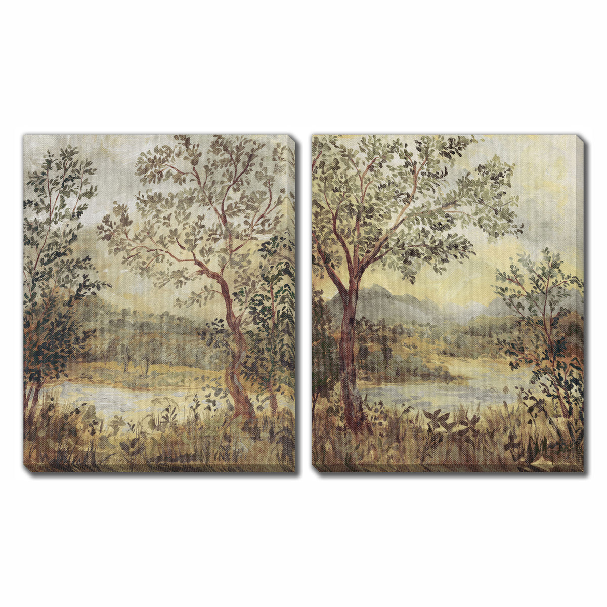 Ensemble de toiles de tapisserie Smoketree, 16'' x 20'' (2 pièces) 