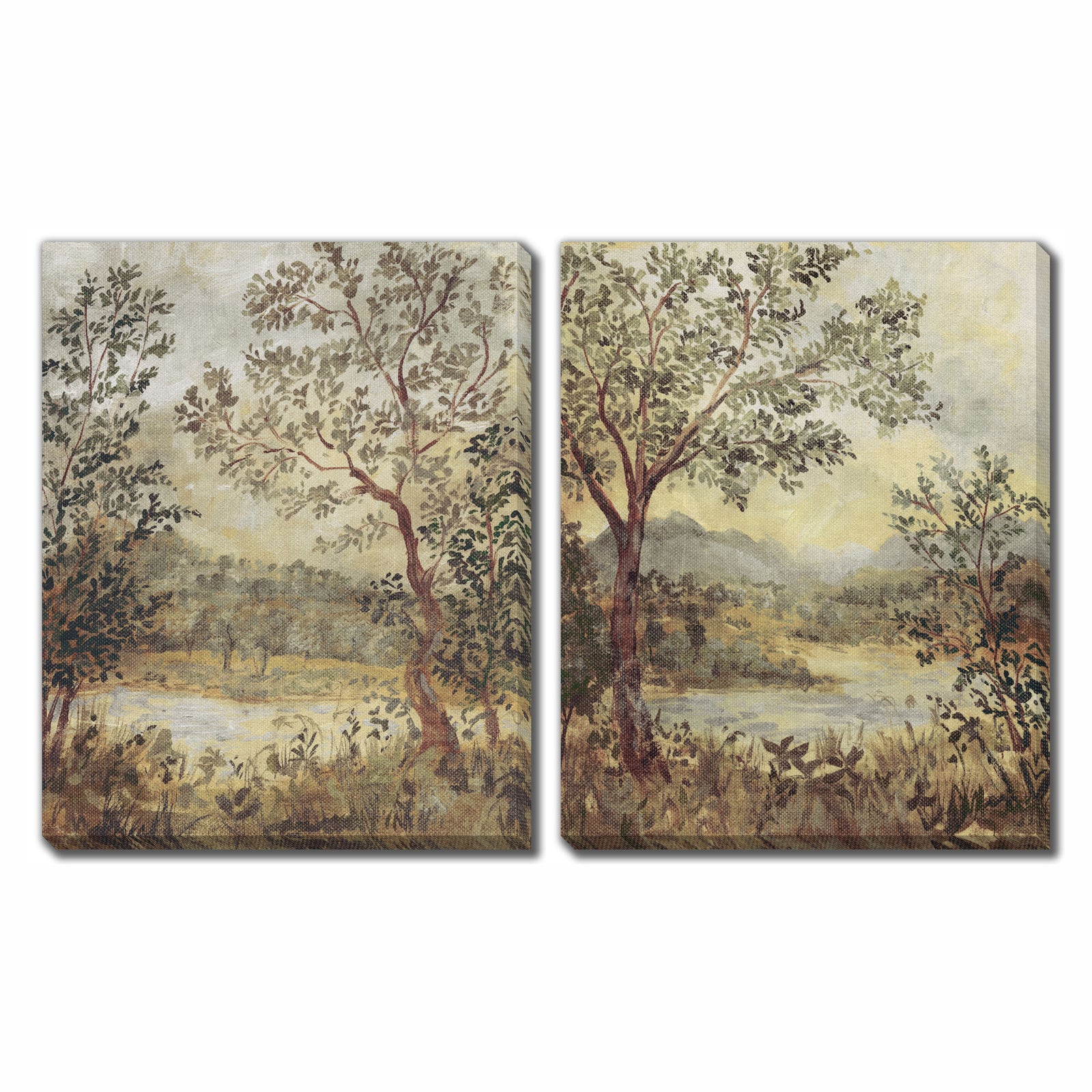 Ensemble de toiles de tapisserie Smoketree, 16'' x 20'' (2 pièces) 