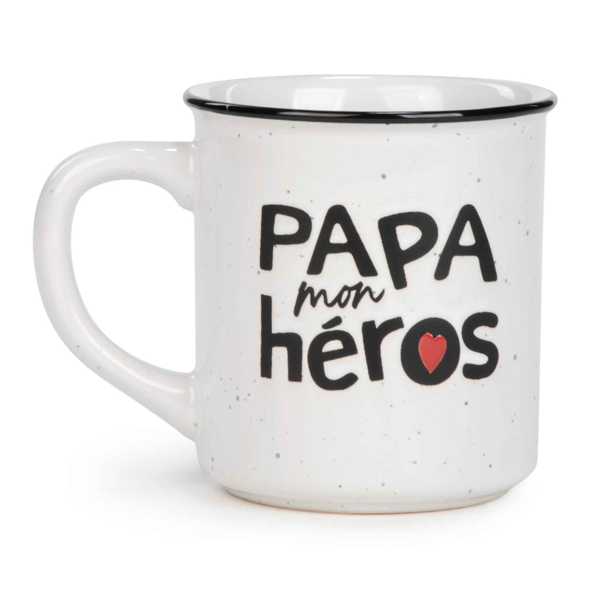 Tasse à café &#39;&#39;PAPA mon héros&#39;&#39;, 3-1/2&quot; x 4&quot;