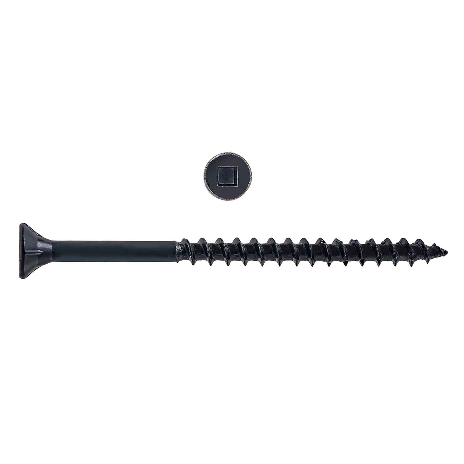 Vis de construction noire, #8 x 2-1/2" (8 unités)