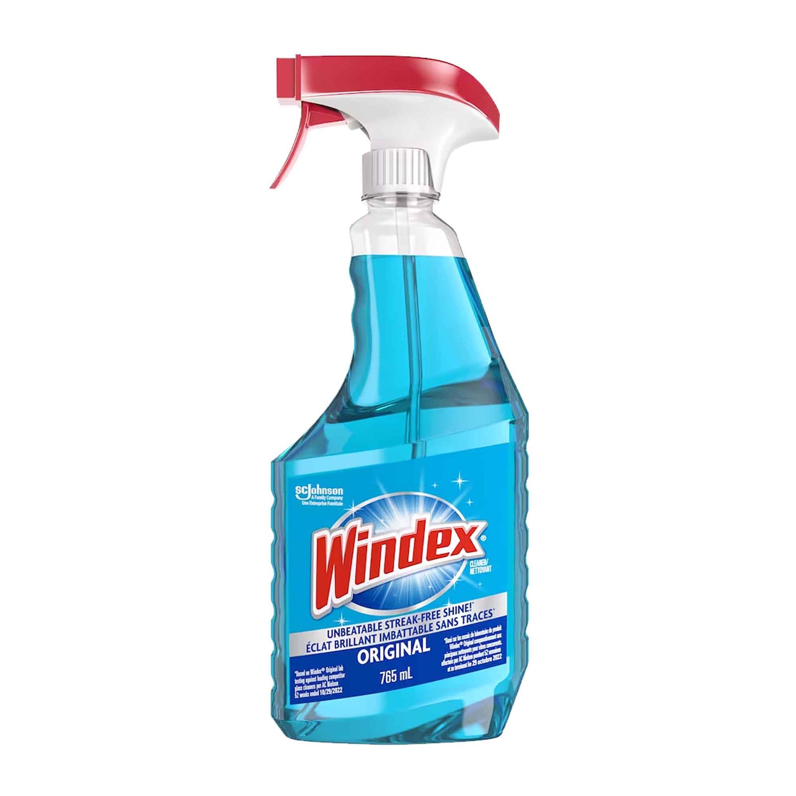 Nettoyant pour vitre et verre Windex Original, 765 ml