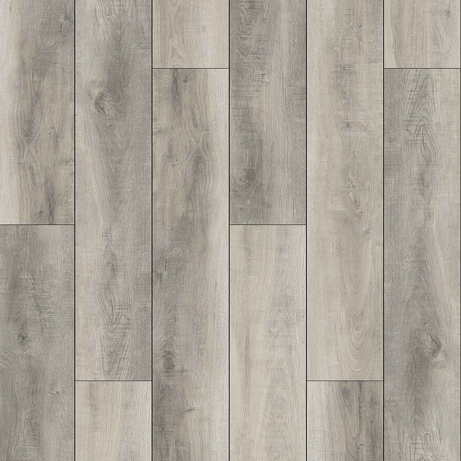 Plancher de vinyle SPC Yukon Grey de 4,5 mm, 5'' x 48''