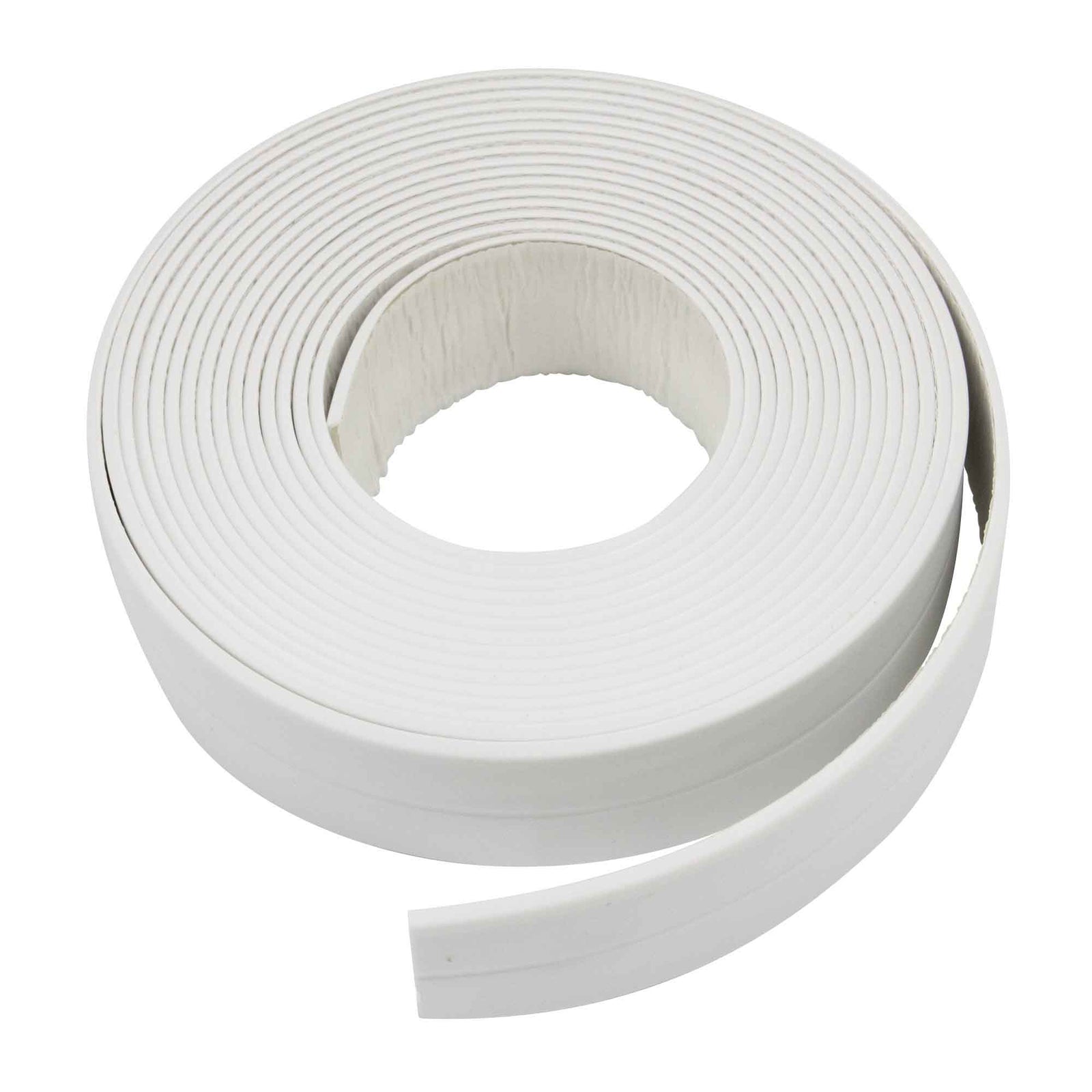 Scellant adhésif blanc à l'épreuve de l'eau pour baignoire et murs, 7/8" x 11'