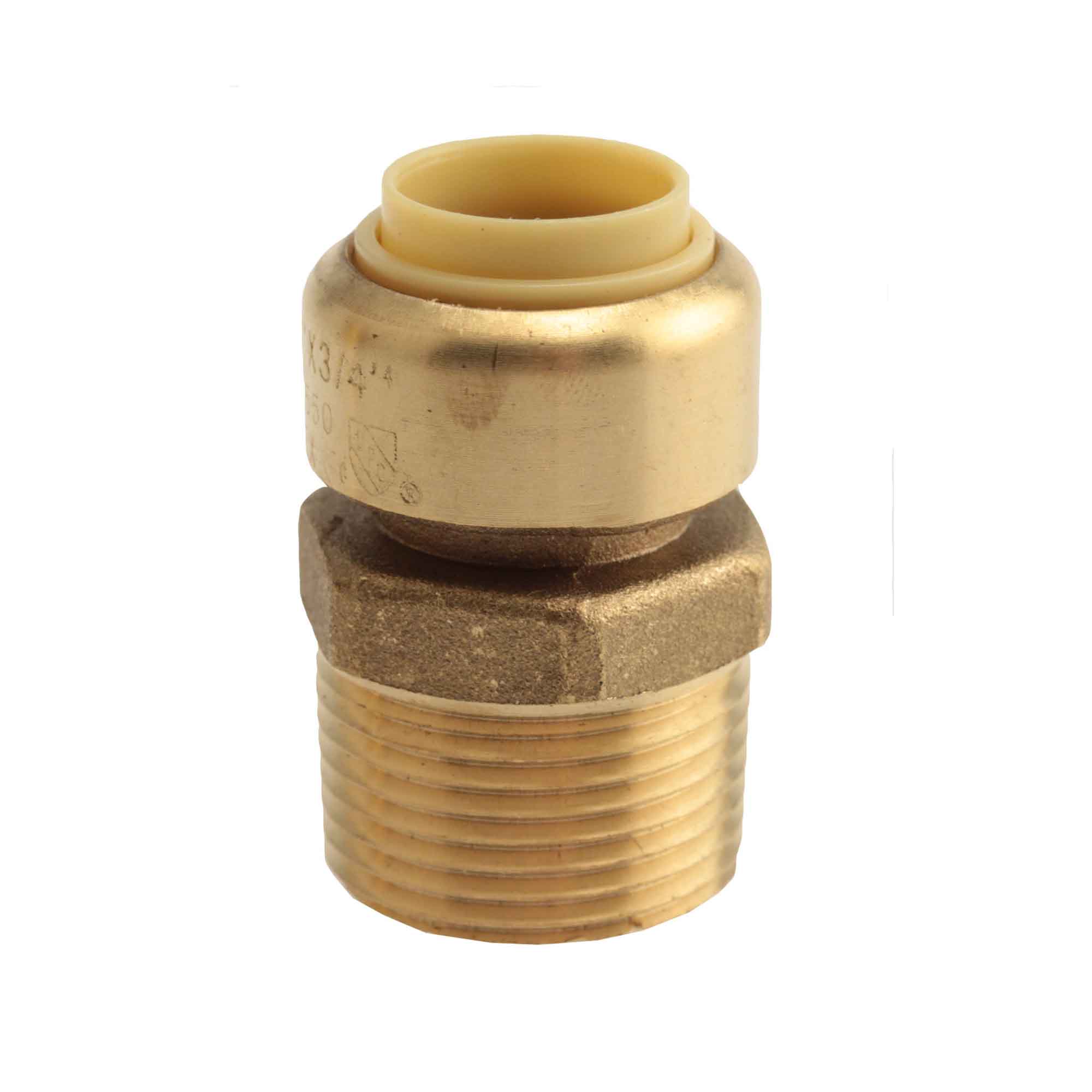 Adaptateur sans plomb, 1/2" PF x 3/4" MPT