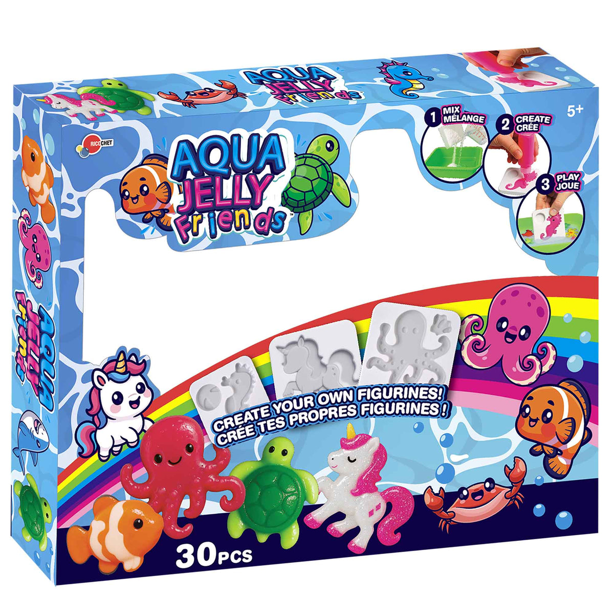 Ensemble aqua gel, 30 pièces   