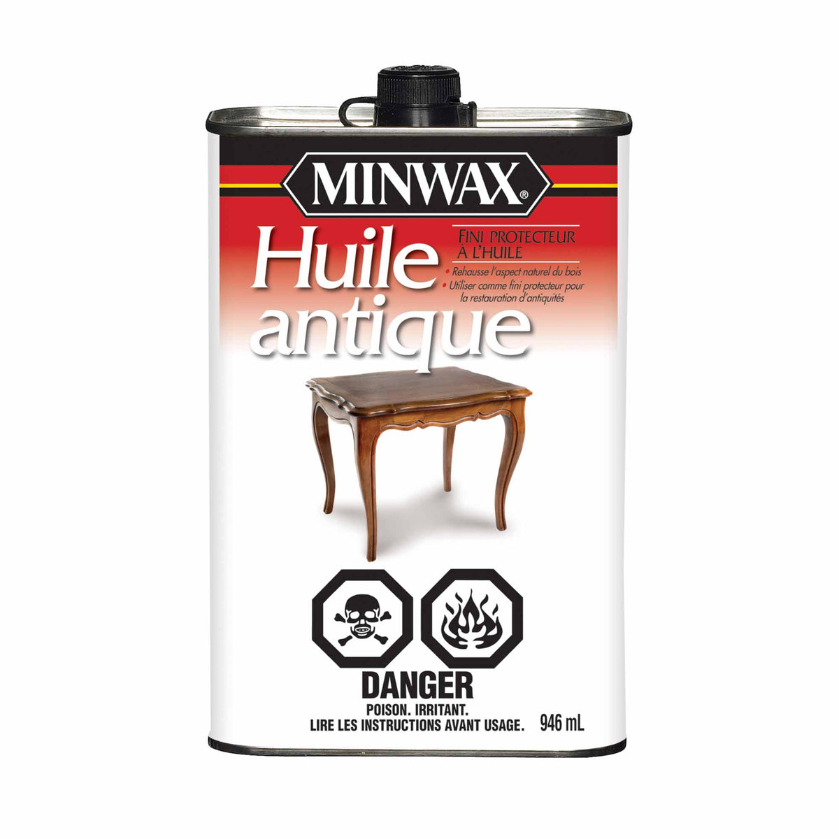 Minwax fini protecteur à l&#39;huile Antique naturel, 946 ml