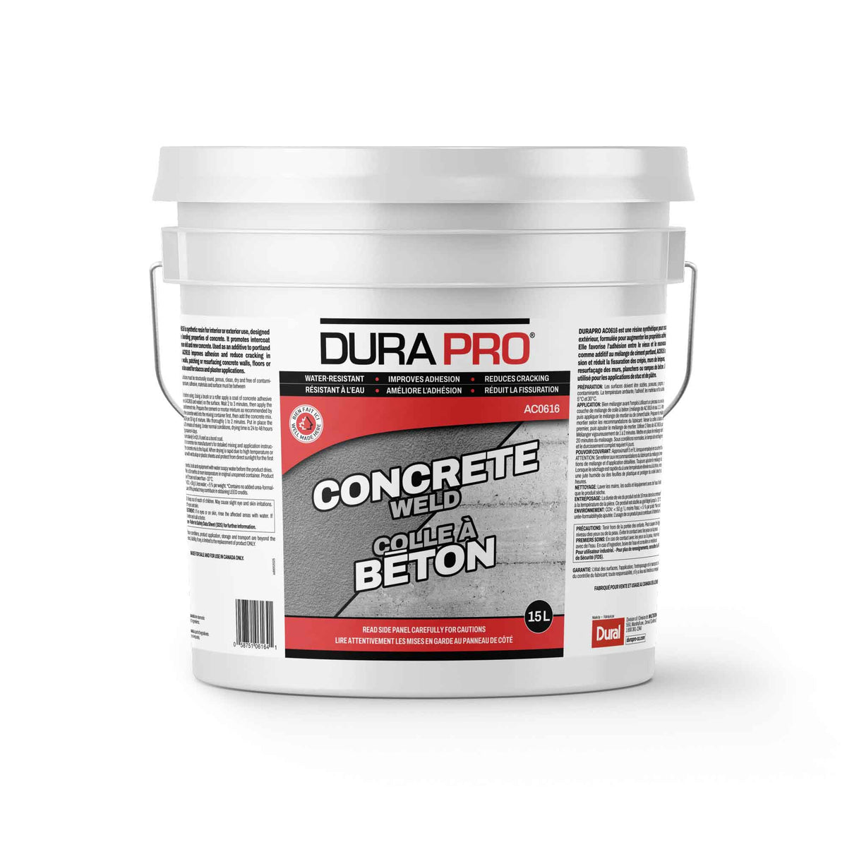 Colle à béton, 15 L