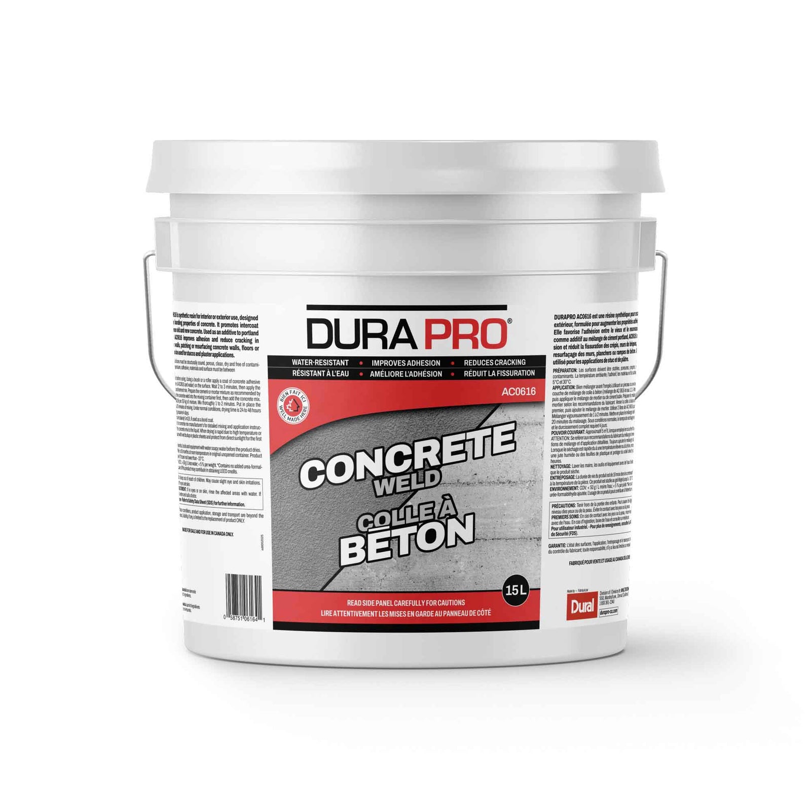 Colle à béton, 15 L