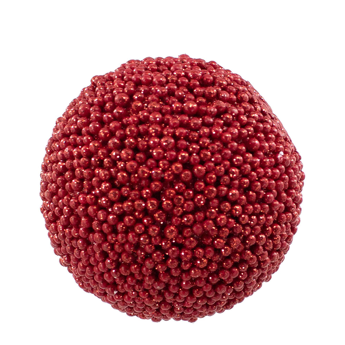 Ornement de boule de baies rouges, 4''