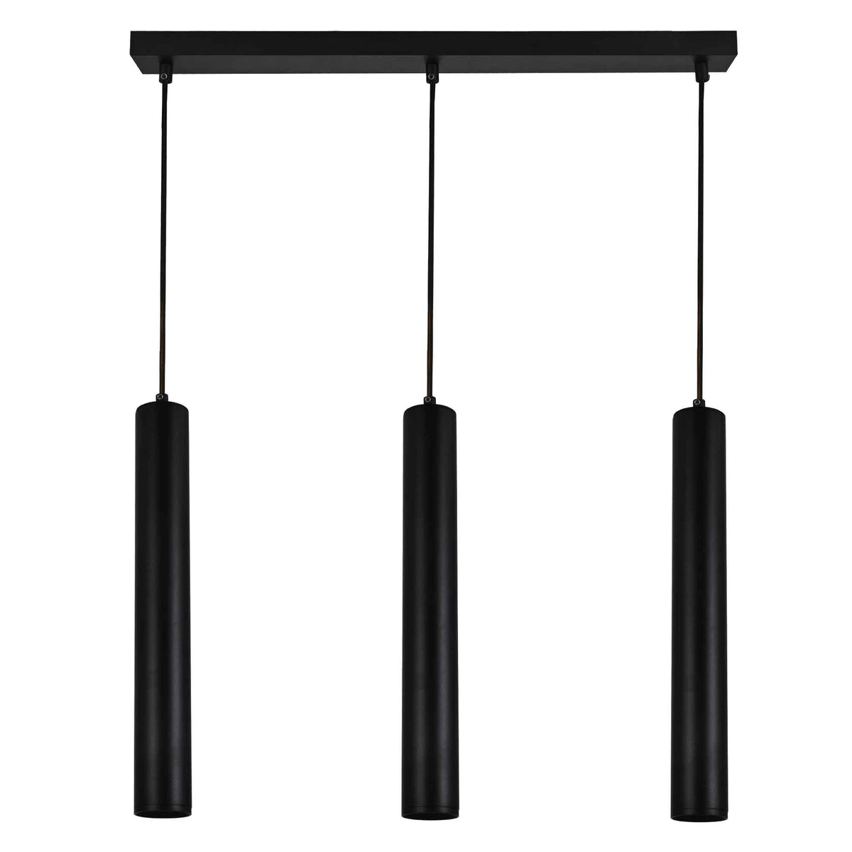 Luminaire suspendu à 3 lumières Genesis, noir