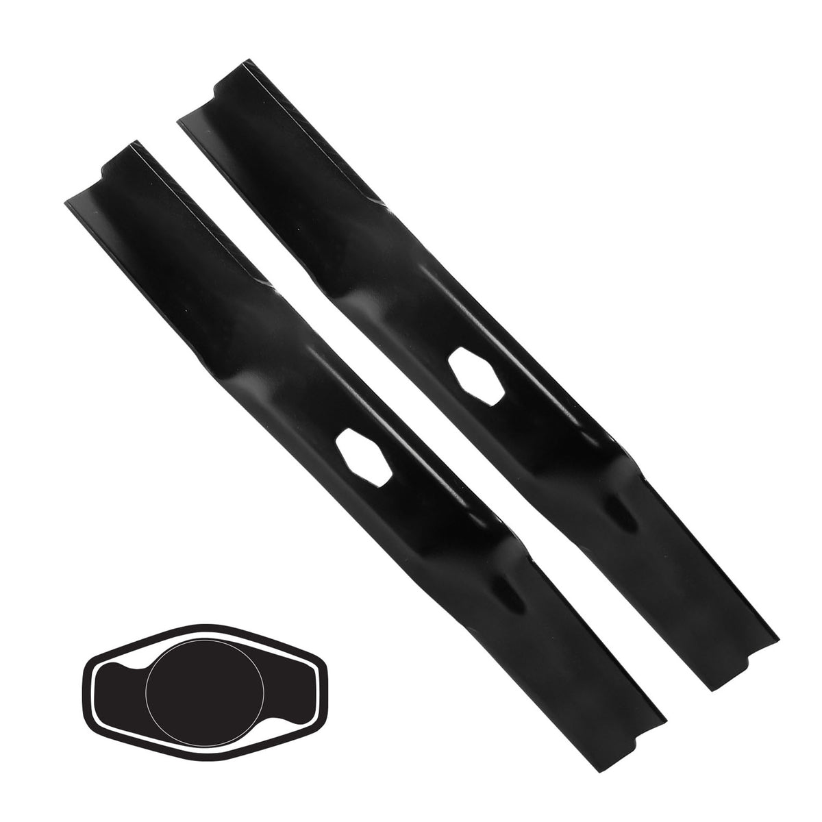 Ensemble de lames de déchiquetage, 42'' (2 unités)