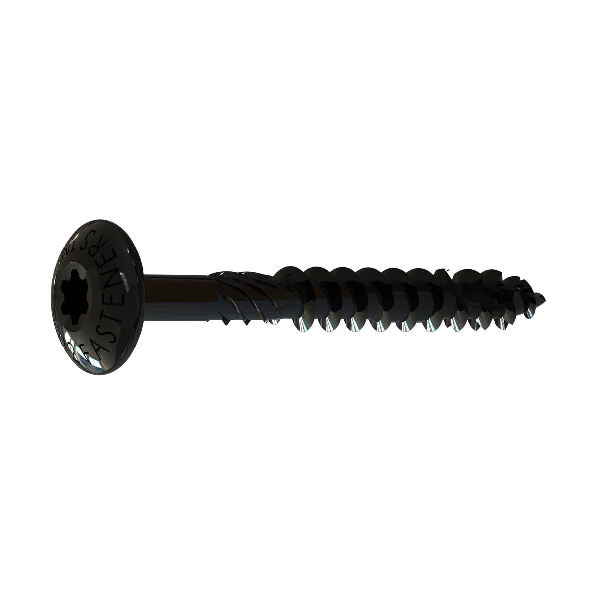 Vis de construction U2 Fasteners en noir, 5/16&quot; x 4&quot; (40 unités)