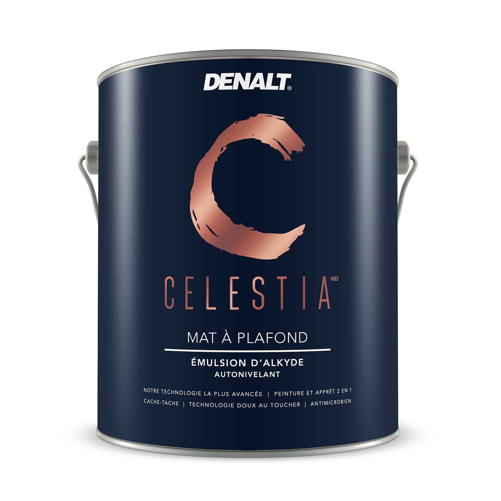 Peinture et apprêt à plafond Celestia 2 en 1 mat blanc naturel, 3,7 L