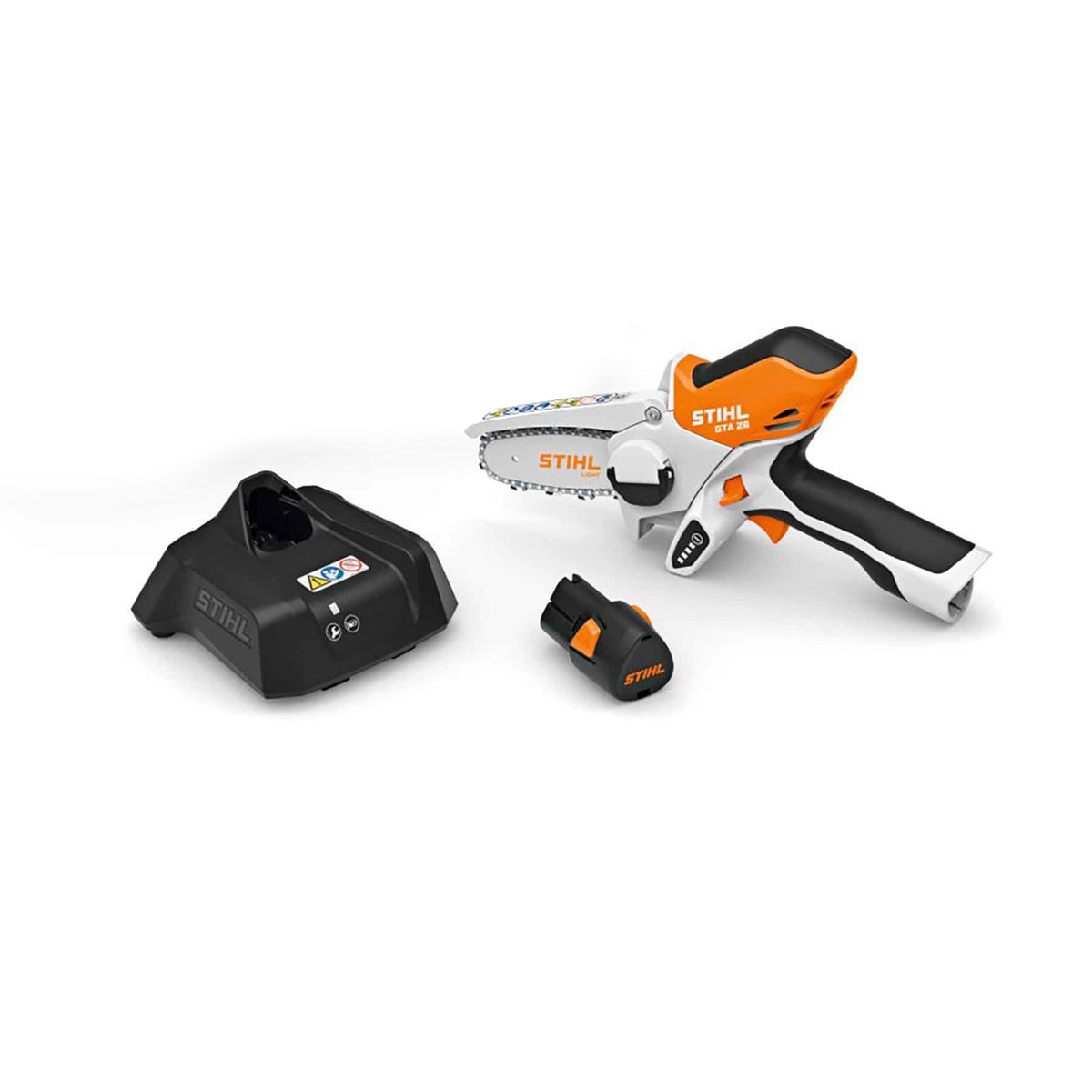 Scie d’élagage GTA 26 de 4'' à batterie système AS, batterie et chargeur inclus