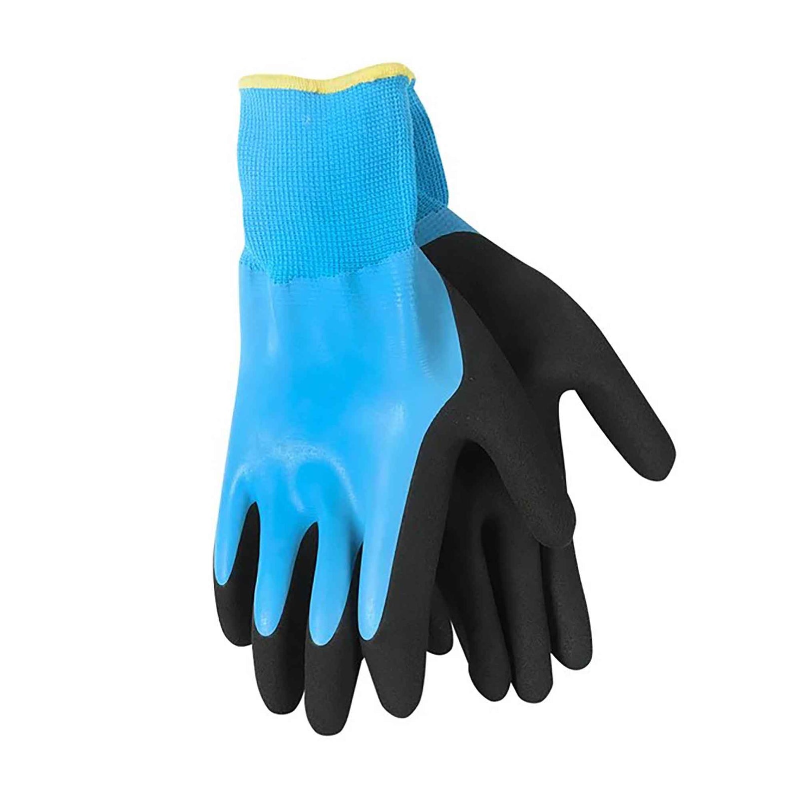 Gants de travail imperméables entièrement recouverts de caoutchouc, petit