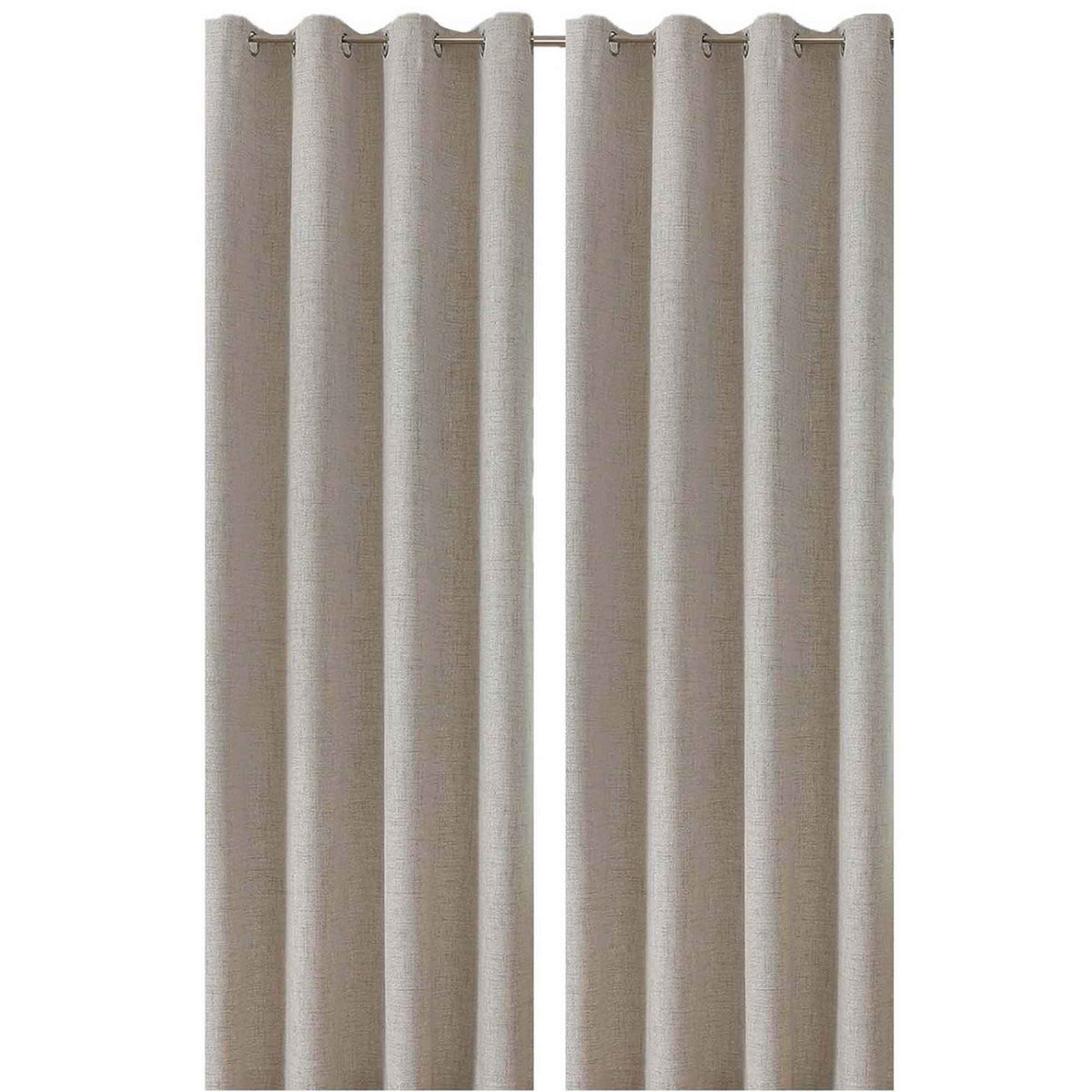 Rideau opaque naturel Modern Tweed, 57'' x 96''