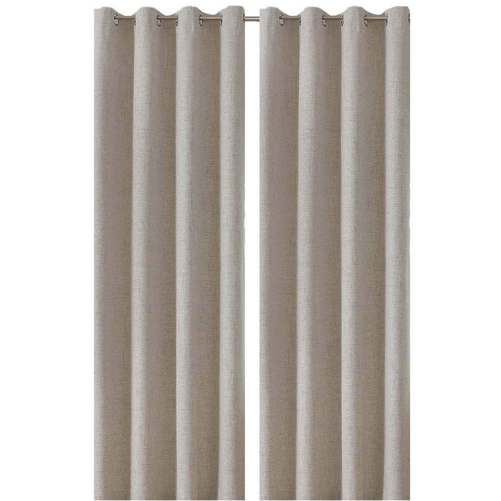 Rideau opaque naturel Modern Tweed, 57'' x 96''