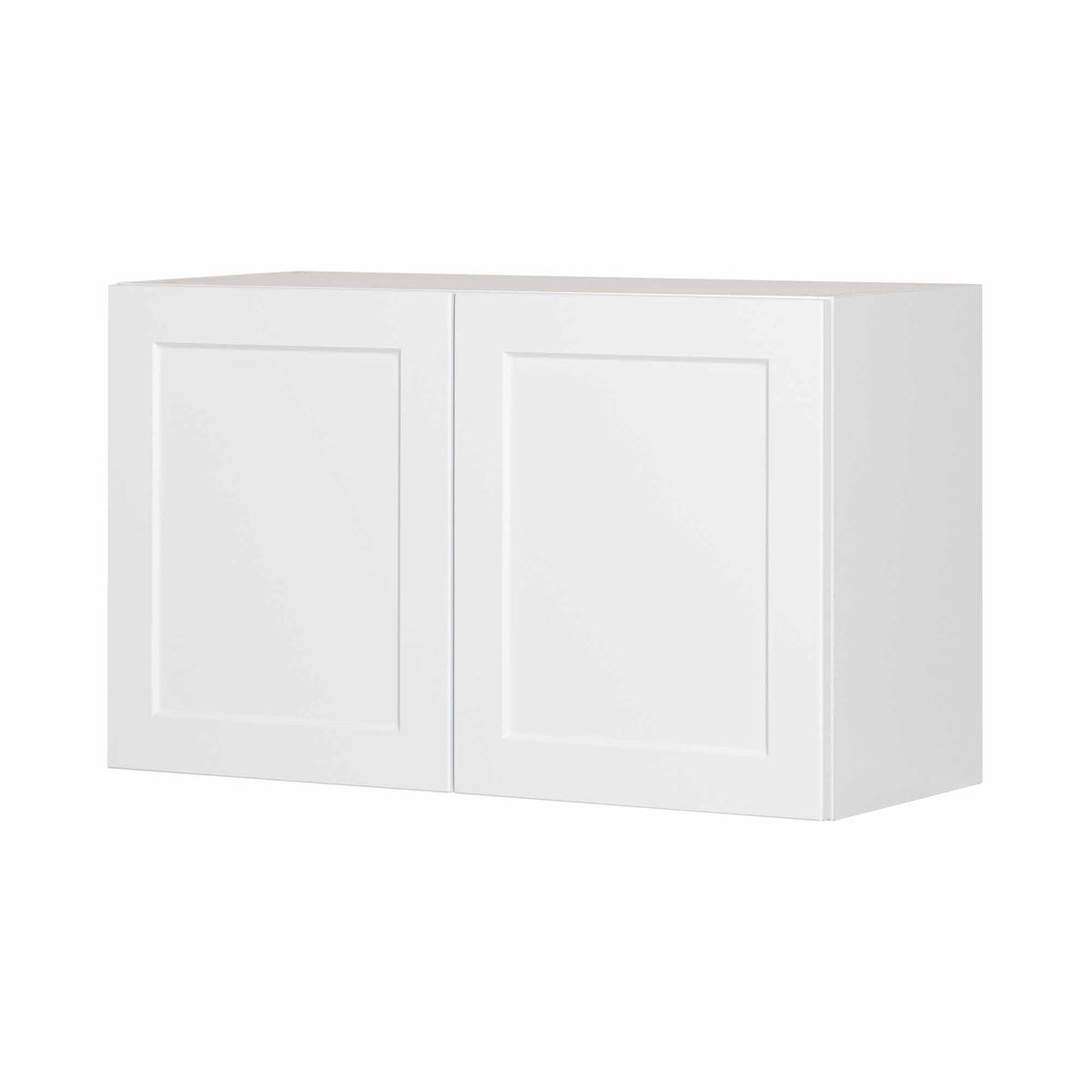 Module de dessus de poêle de style Shaker en mélamine blanche avec 2 portes, 30&quot;