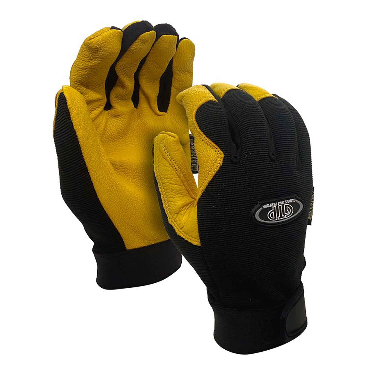 Gants de protection haute performance en cuir de chèvre, moyen