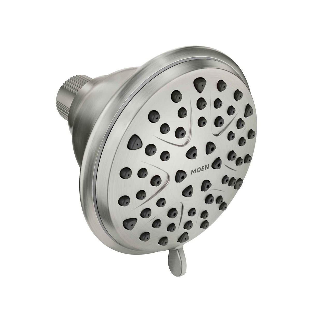 Pomme de douche Attune à 8 réglages, nickel brossé 