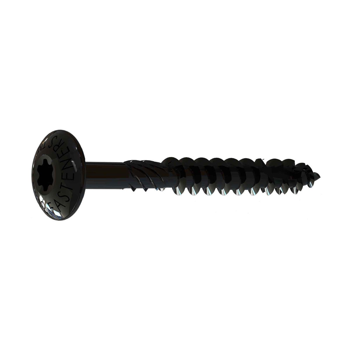 Vis de construction U2 Fasteners en noir, 5/16&quot; x 3-1/8&quot; (40 unités)