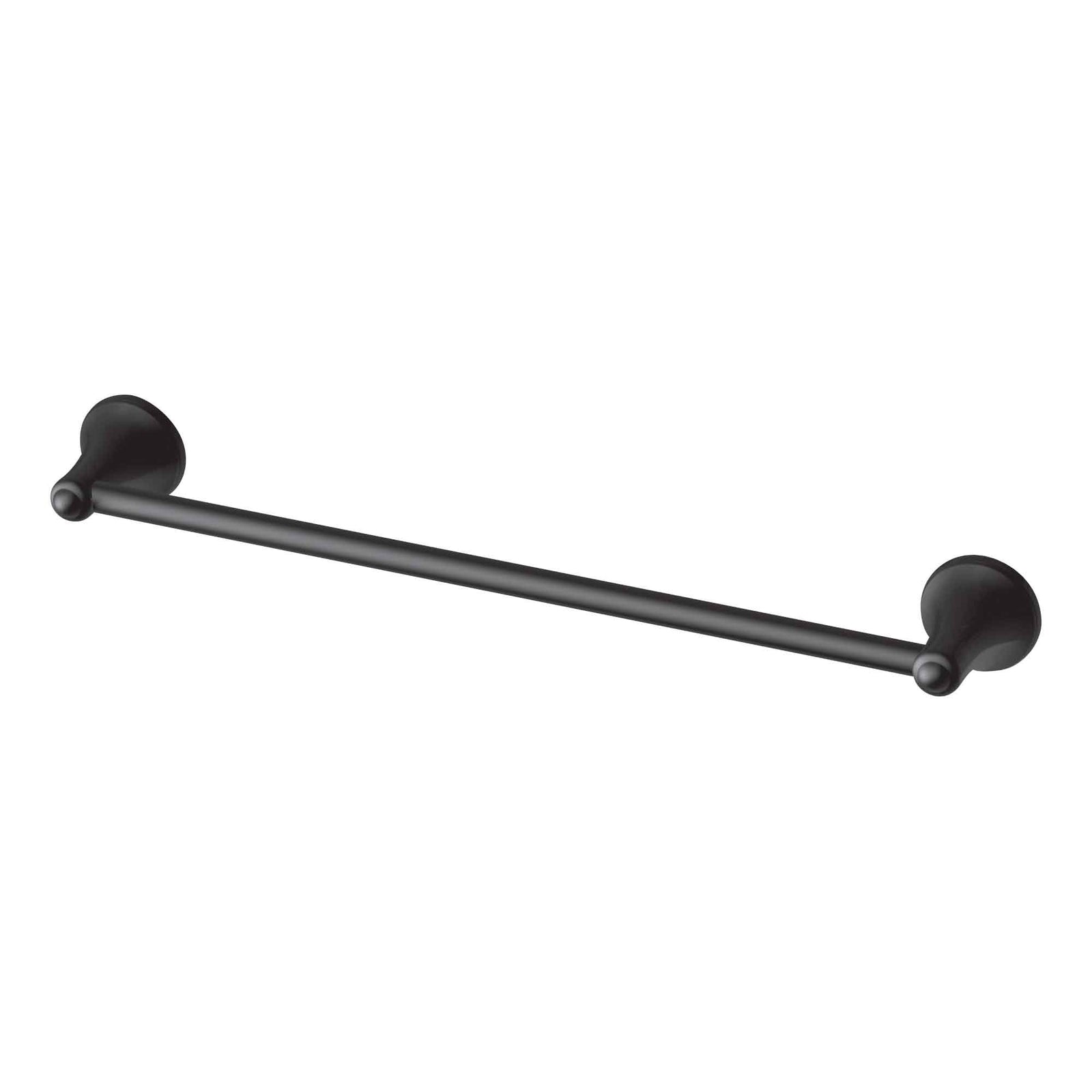 Porte-serviettes Laia de 18'', noir mat