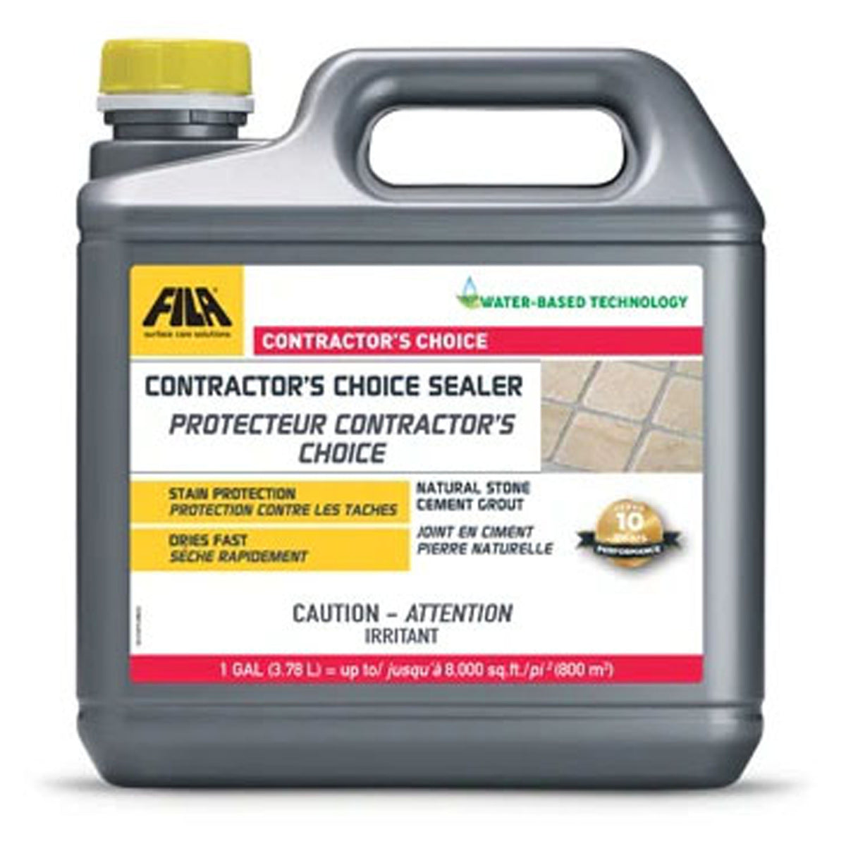 Scellant de joint Contractor's Choice, 3,78 L