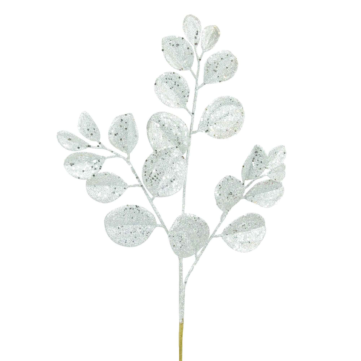 Feuille de vigne argent brillantes, 25,5&quot;