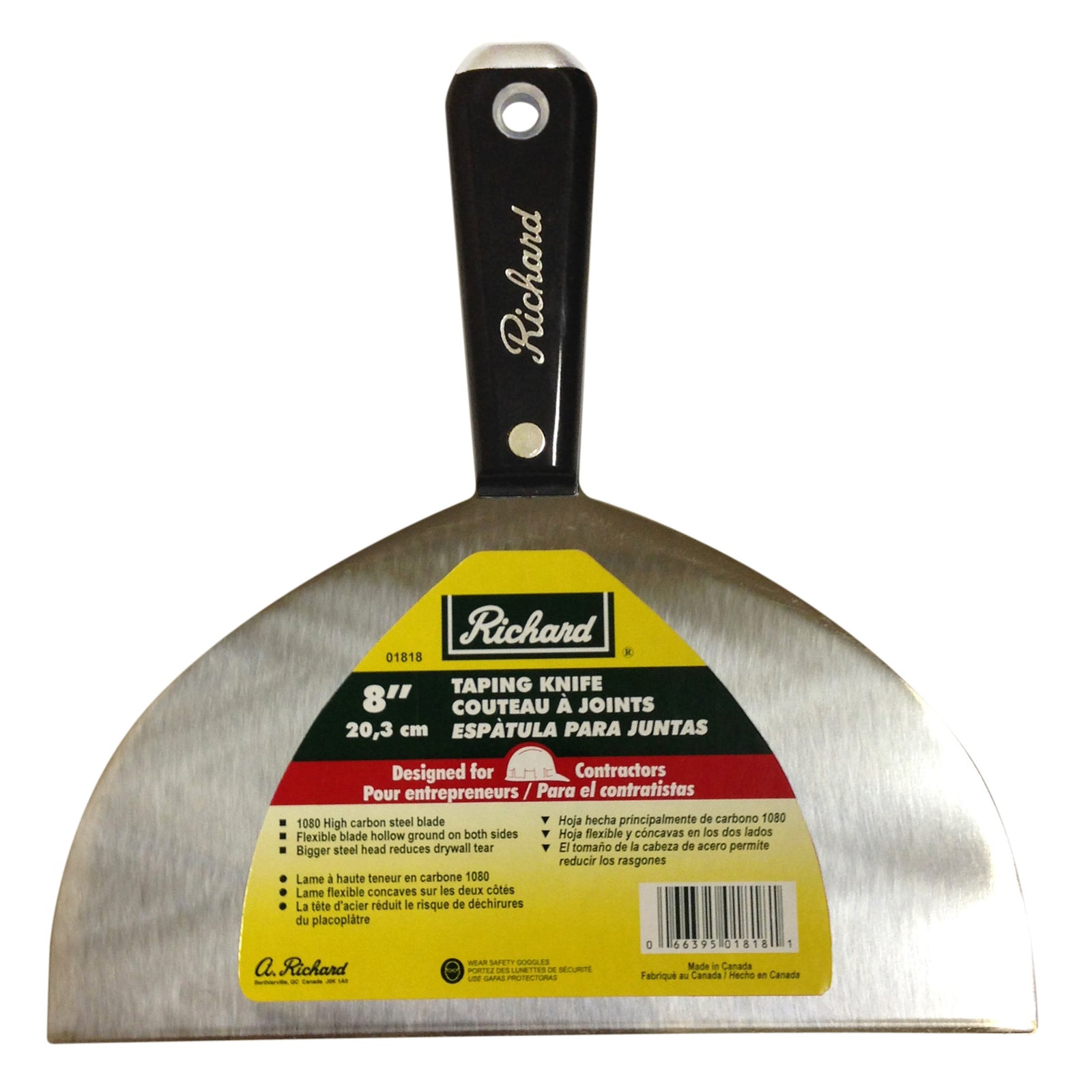 Couteau à joints avec tête 8’’ (20,3 cm)