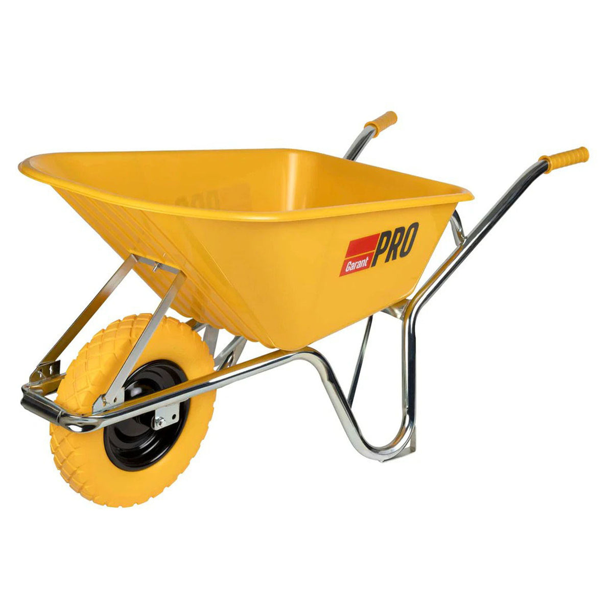 Brouette industrielle avec cuve en poly, 6 pi³