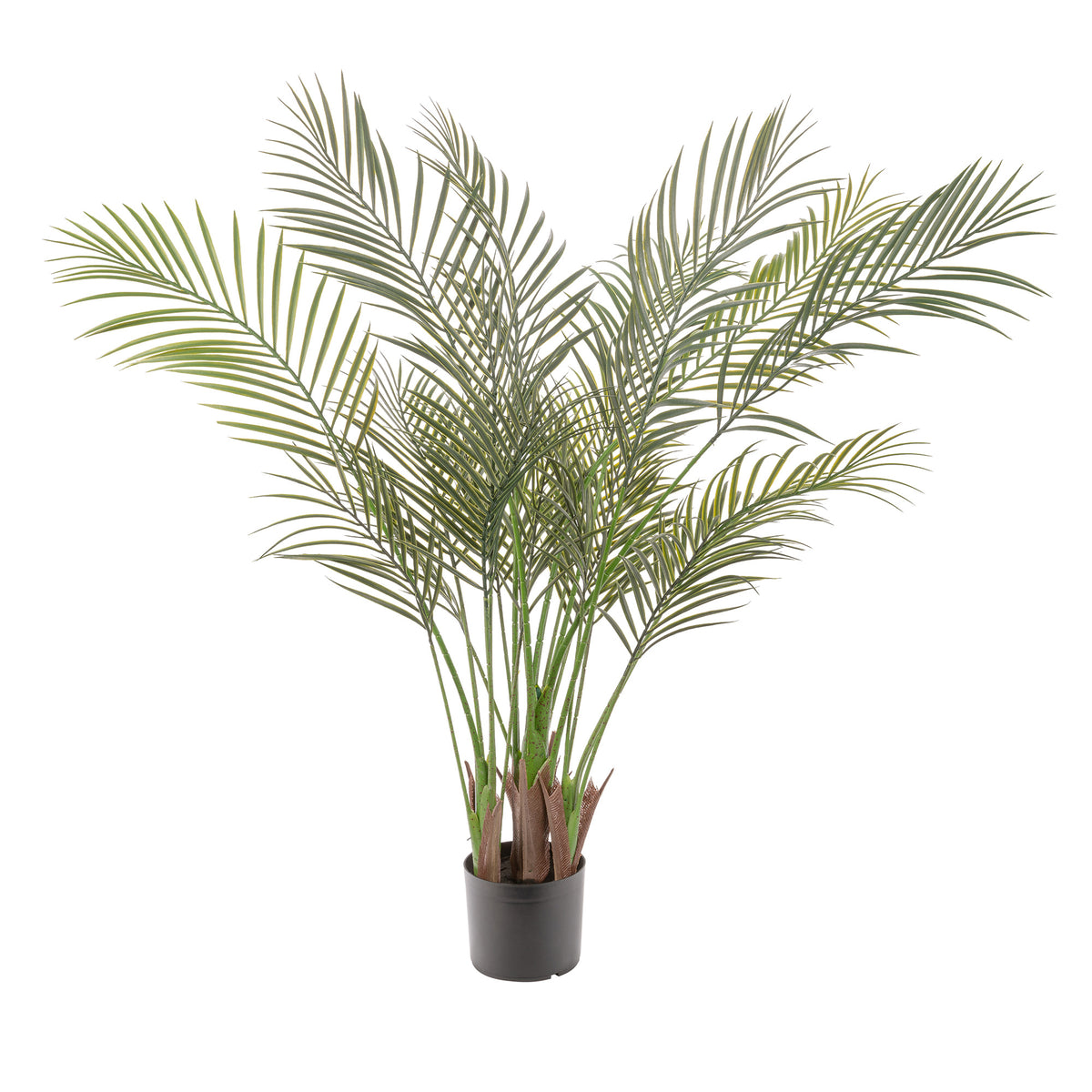 Palmier Areca artificiel en pot, 47&quot;